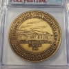 Image 2 : 1991 Stoughton Railroad Station Wisconsin Syttende Mai Festival Commemorative Medal 