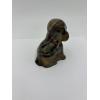 Image 3 : Adorable Degenhart Dog Figurine - Toffey Slag - ~2.5 inches