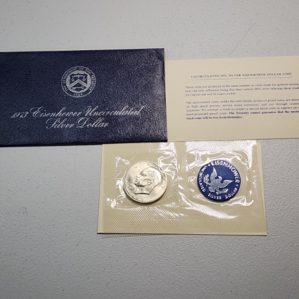 United States 1973-S Eisenhower 40% Silver Dollar 