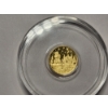 Image 2 : 1/200TH Troy Oz .9999 Fine Gold 2025 Snowman Round