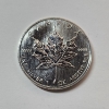 Image 1 : Royal Canadian Mint 1 oz .9999 Fine Silver 1990 Canadian Maple Leaf $5 Coin  