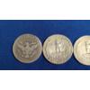 Image 5 : Assorted 90% Washington/Barber Quarters & Mercury Dime - Face Value: $0.85