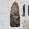 Image 2 : EARLY AMERICAN! Antique Assortment of Native American Stone Artifacts including Arrow/Spear Heads