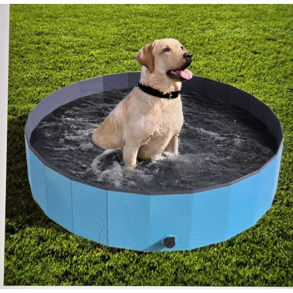 New In Box! 41''x9''x29'' Foldable Pet Swimming Pool 