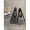 Image 1 : Size 11-12 Dacor Corda Flippers, Pic & Ironman Swim Goggles Group New & Like New Condition 