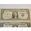 Image 2 : Four U.S. $1 Blue Seal Silver Certificates Series: 1957, 1957-A, 1957-B, 1957-B