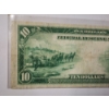 Image 7 : RARE 1914 United States $10 Federal Reserve Blue Seal Horse Blanket Large Note BEAUTIFUL Condition!