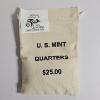 Image 1 : Unopened, Official U.S. Mint Canvas Bag with 100 Brilliant Uncirculated 2004-D Texas State Quarters