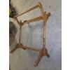 Image 7 : *Pick Up At Mantua Home-No Shipping Available* Charming Rustic Oak Quilt/Blanket Stand & Cupboard