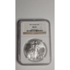 Image 1 : NGC 2012 MS 69 1 Troy Ounce .999 Fine Silver American Eagle