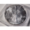 Image 3 : Excellent 2002 United States One Troy Oz American Eagle .999 Fine Silver Round in Protective Case