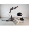 Image 1 : 3 Desk Lights: Vintage Daxor Floating Fixture w/ Magnifier, Mid Century Modern Lamps