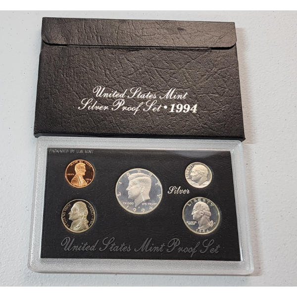 1994 United States Mint Silver Proof Set