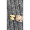 Image 5 : (6) Pieces 10K Gold Cufflinks/Pins 8.2 Grams & (2) Pieces Gold Filled Pins 3.2 Grams
