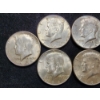 Image 4 : Six 90% Silver Kennedy Half Dollars - $3 Face Value