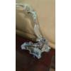 Image 3 : Rare Heavy Lead Crystal Sculpture Of Soaring Seagull - 16" Wingspan - 12" Tall In Perfect Condition