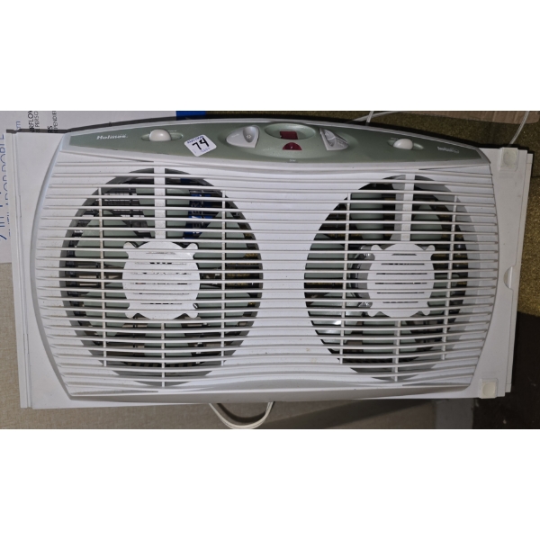 Holmes Twin Window Fan - Intake and Exhaust - Works