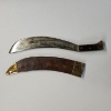 Image 1 : Original U.S. WWI Collins No. 1005 Engineer Bolo Machete With Matching Leather Scabbard