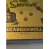 Image 3 : Rare Maggie Simpson Gold Foil .999999 - 24K Gold Note In Protective Holder - Mint Condition
