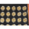 Image 4 : Beautiful Collection of 50 Gold-Plated U.S. State Quarters from 1999-2008 in Wooden Display Case 