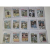 Image 1 : MINT 1974 TOPPS BASEBALL CARDS - 15 ASSORTED SLEEVED CARDS IN NEVER TOUCHED FRESH CONDITION 