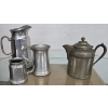 Image 1 : 3 Aluminum Pieces and 1 Silver Plate