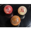 Image 1 : Excellent Condition Collectors Cleveland Indians Baseballs Including Wood Ball! 