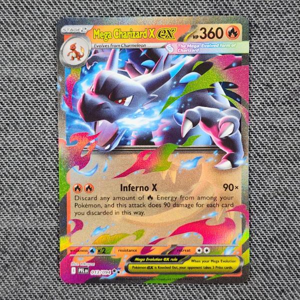 Mega Charizard X EX 013/094 Holo Rare Pokemon Trading Card