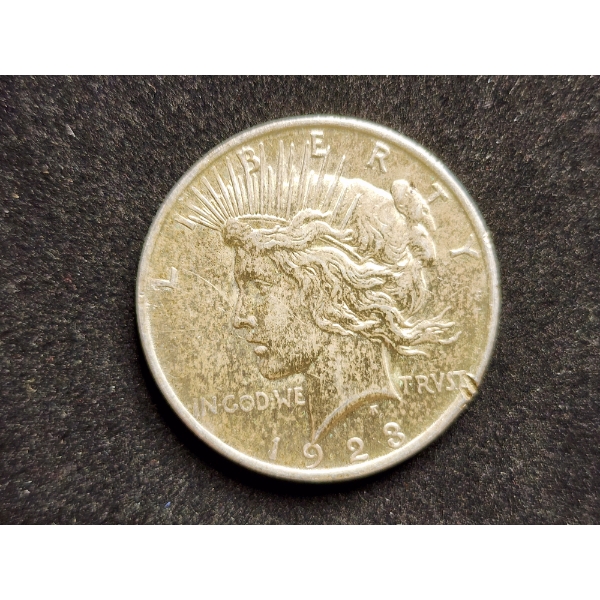 1923 Silver United States Peace Dollar 
