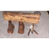 Image 2 : Antique Lettering "R S W" Stamp Set - See PIcs  Each 8" In Holder