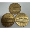 Image 2 : 3 Commemorative Bronze Medals Featuring "Fort Sumter National Monument"- Beautiful Condition