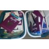 Image 1 : 2 Large Totes / Tubs Of New In Packaging Unused Panty Hose & Variations - Plus sizes Included