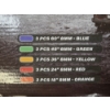 Image 3 : New In Box 15 Carabiner Bungee Strap Set, & Like New Camo Ratchet Strap Set