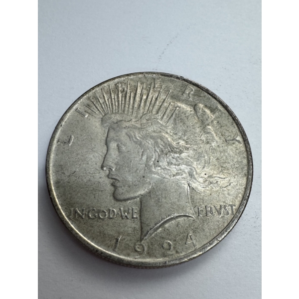 1924 United States 90% Silver Peace Dollar - Incredible Condition