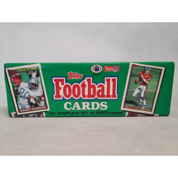 Topps 1991 Football Complete Set Box