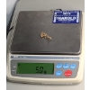 Image 7 : Vintage 10K Yellow Gold Delta Zeta Pearl & Diamond Sorority Pin - Weight: 5.0g