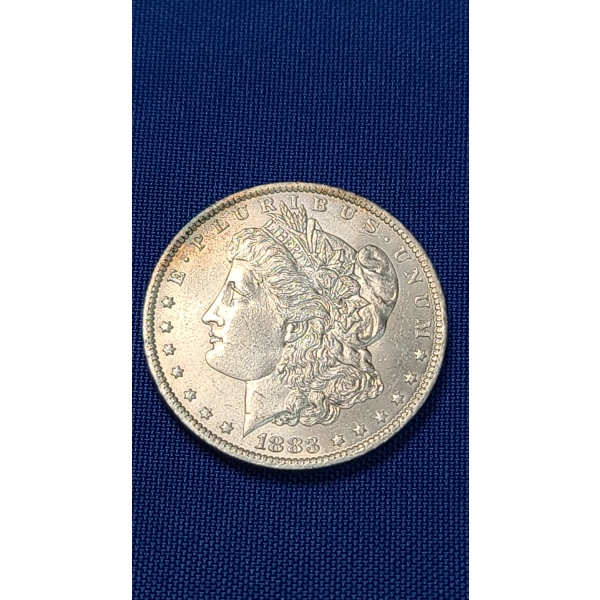 1883-O Silver Morgan Dollar - BU Condition Featuring Light Toning!