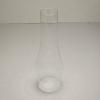 Image 1 : Clear Glass Replacement Hurricane Lamp Chimney (10")
