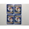 Image 2 : Lot of 4 Vintage Reverse Holo Pokemon Trading Cards