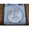 Image 2 : 2021(P) NGC MS70 Heraldic Eagle T-1 Emergency Production - Signed - 1 oz .999 Fine Silver 