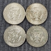 Image 2 : Four 1965 United States 40% Silver Kennedy Half Dollars ~ $2.00 Face Value