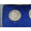 Image 2 : Hallmarked England Sterling Silver Dwight Eisenhower Medal & Round in Original Box - 109 Grams