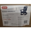 Image 2 : New In Box Keter All Weather Rocking Adirondack Chair In Navy Blue 39.8 H x 36.2'' W x 31.9 D