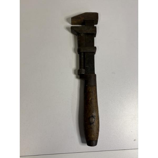 Vintage Adjustable Monkey Wrench - ~14.5 inches