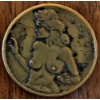 Image 3 : Porcelain Peanuts with Explicit Images on Other Side and "Heads/Tails" Coin of a Woman