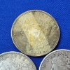 Image 2 : Three 1921 Silver Morgan Dollars - 90% Silver U.S. Coins 