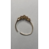 Image 4 : Vintage 10K Yellow Gold Ring With Rubies (Cut Band) - Size 7 - Weight: 1.6g