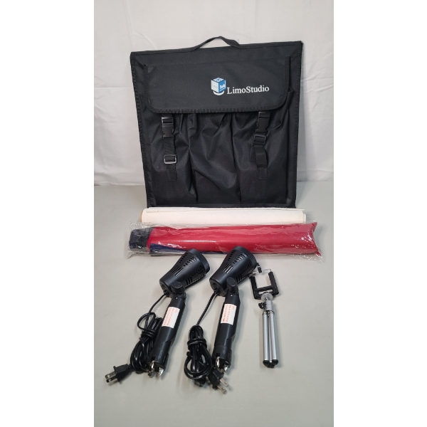 LimoStudio Lightbox With Lights & Other Accessories 