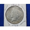 Image 1 : 1923 90% Silver Peace Dollar