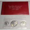 Image 1 : 1776-1976-S United States Bicentennial 40% Silver Uncirculated Coin Set 